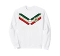 Mexico Flag Mexican Hispanic Pride Sweatshirt - Unique Graphic Unisex