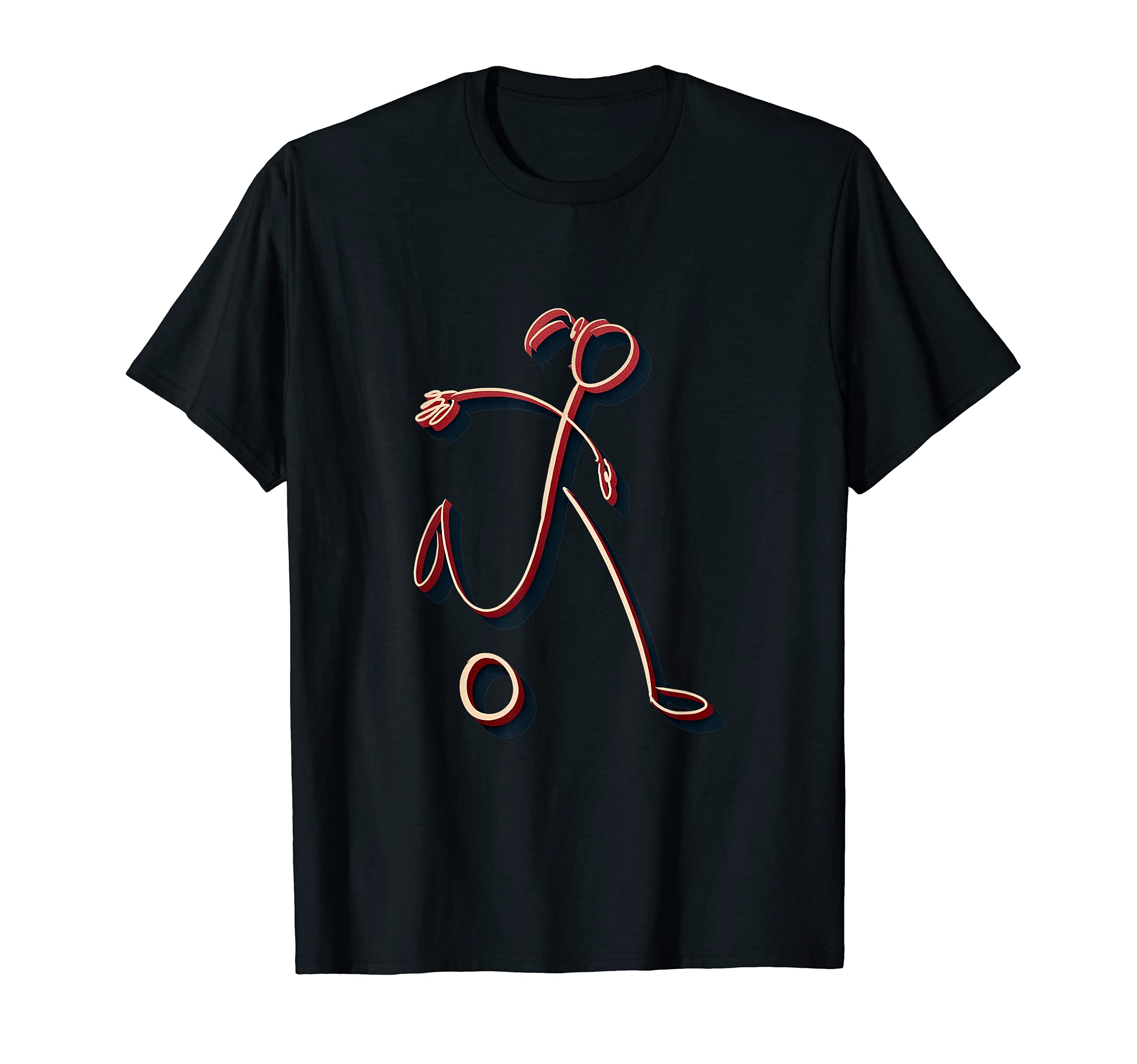 Soccer Player Sport Soccer T-Shirt - Streetwear Style Men Women