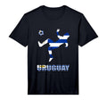 Uruguayan Pride Uruguay Flag Uruguay T-Shirt - Aesthetic Graphic Men Women
