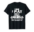Play Like Soccer Goal Getter Football T-Shirt - Trendy Graphic for Adults