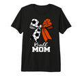 Ball Mom Soccer Basketball Mom Coquette T-Shirt - Unique Graphic Unisex