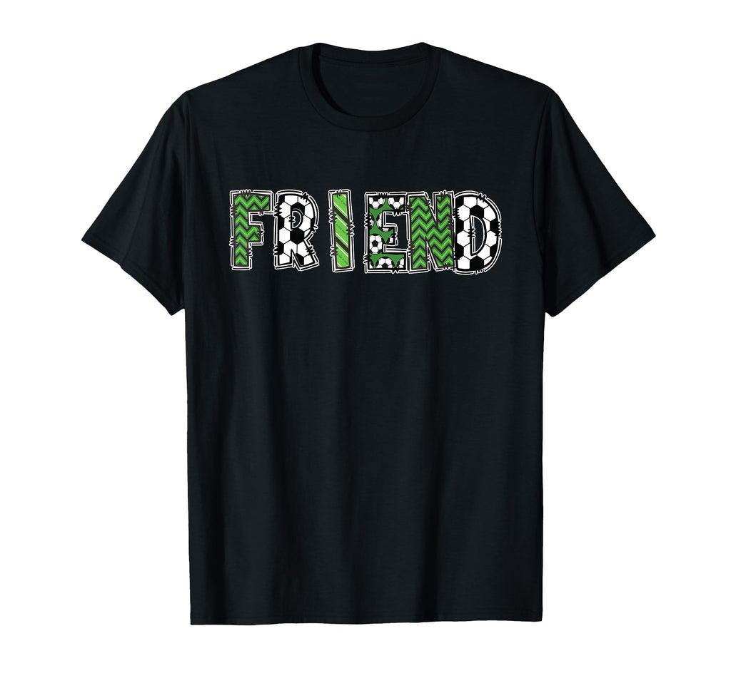 Soccer Friend Birthday Party T-Shirt - Fun Novelty Design Men Women