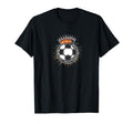 Crown Soccer Ball Soccer Coach T-Shirt - Custom Art Print for Adults