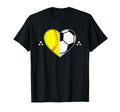 Soccer And Softball Heart Catcher T-Shirt - Unique Graphic for Adults