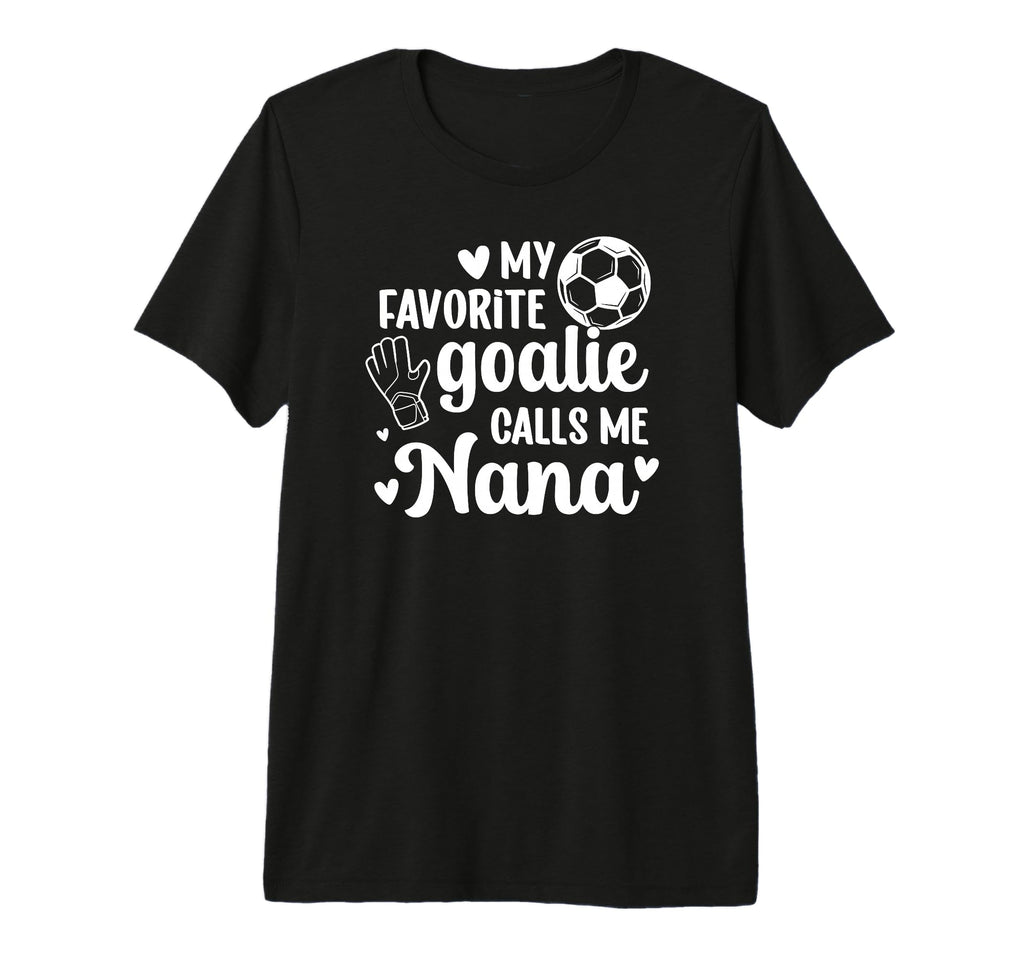 Proud Soccer Goalie Nana Soccer Keeper T-Shirt - Trendy Graphic for Adults