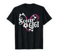 Soccer Gigi Heart Gigi Soccer Player T-Shirt - Fun Novelty Design Unisex
