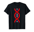 Volleyball Dna Soccer Sport Lover T-Shirt - Novelty Apparel for Adults