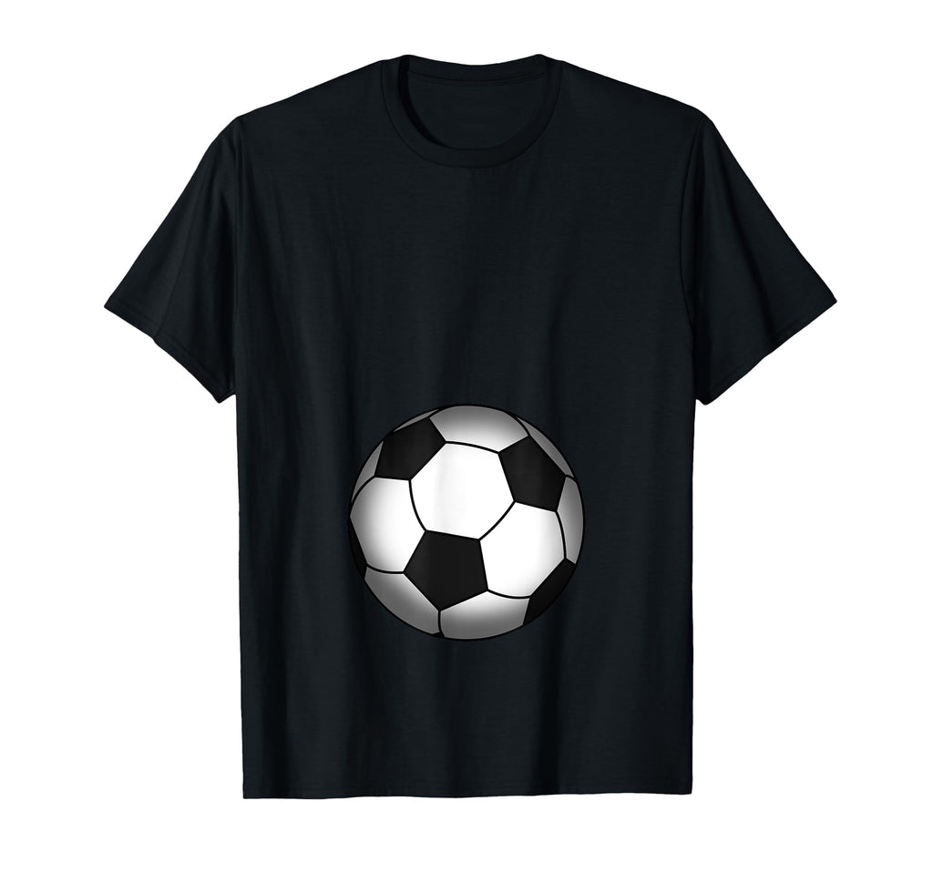 Funny Pregnancy Gifts Belly Sports T-Shirt - Minimalist Print Men Women