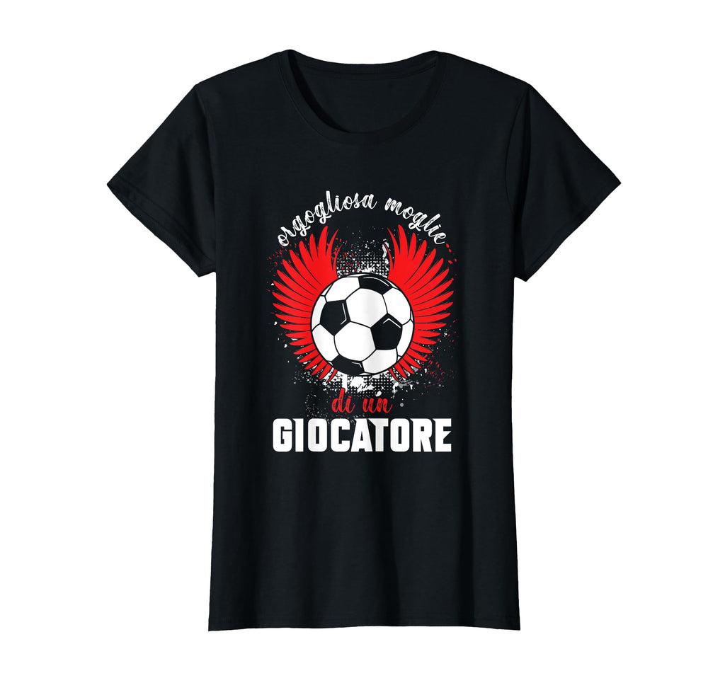Proud Wife Player Soccer Footballer T-Shirt - Unique Graphic for Adults