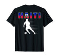 Haiti Soccer Lovers Jersey Haitian T-Shirt - Minimalist Print for Adults