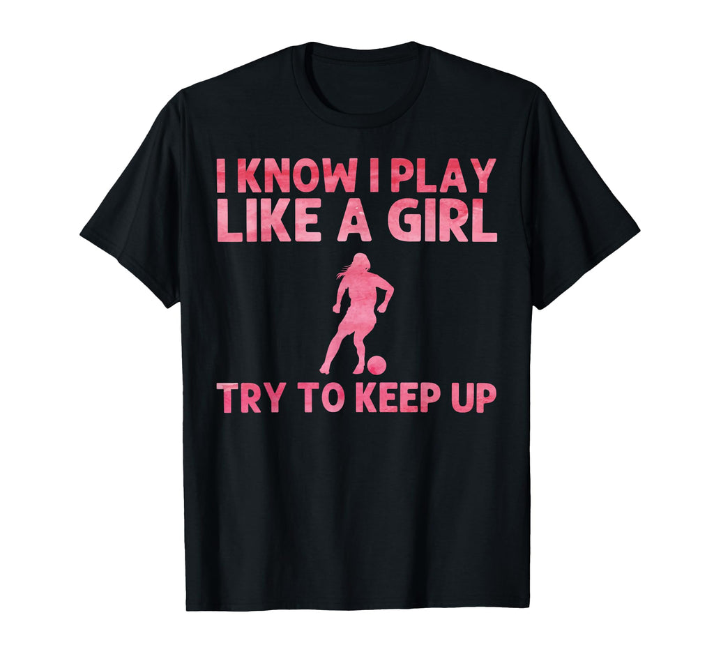 Funny Soccer Art Soccer Player T-Shirt - Casual Everyday Wear for Adults