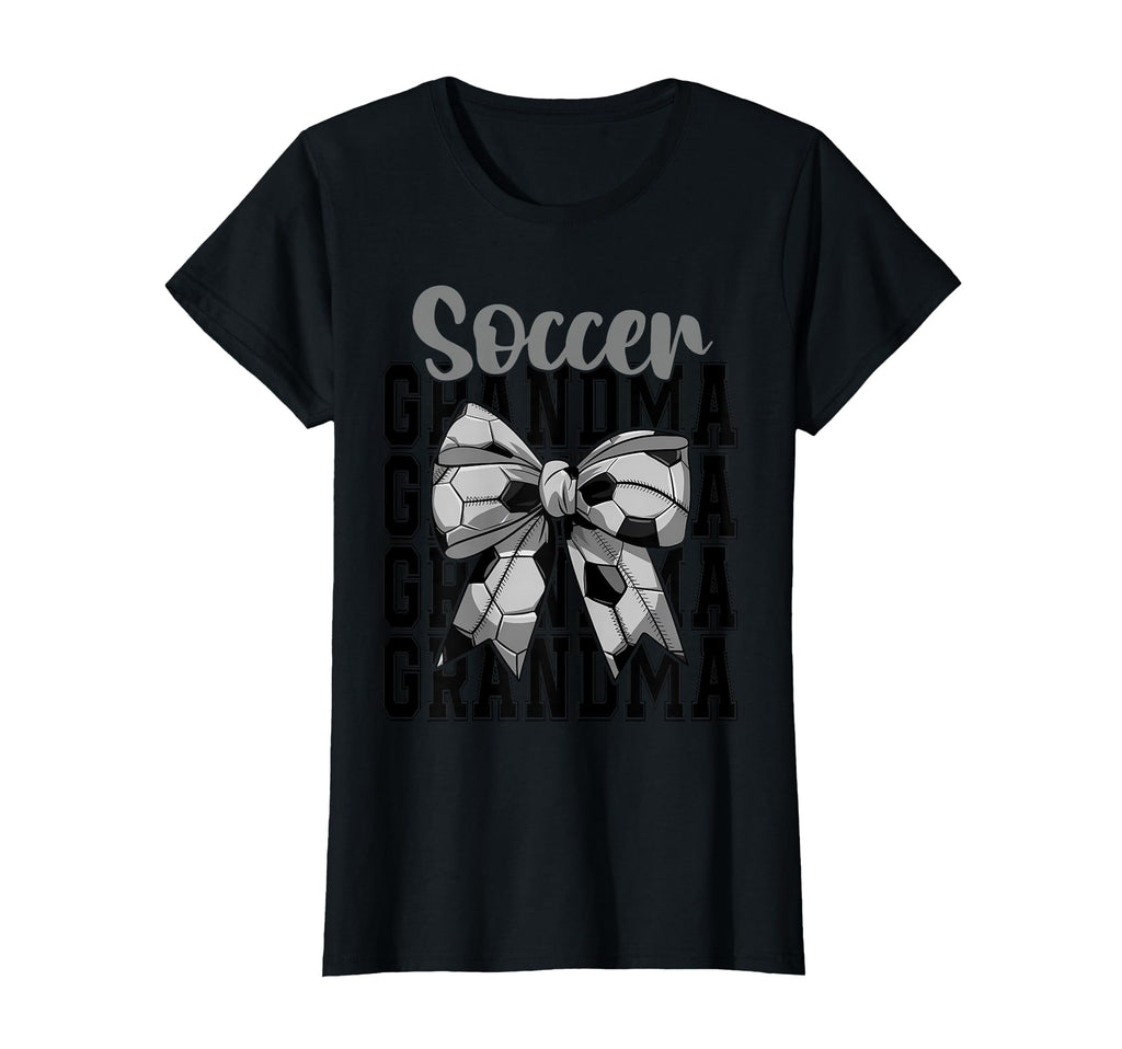 Soccer Grandma Coquette Bow Biggest T-Shirt - Unique Graphic for Adults