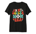My Soccer Mom Era Fun Vibrant Tri Blend T-Shirt - Minimalist Print Unisex