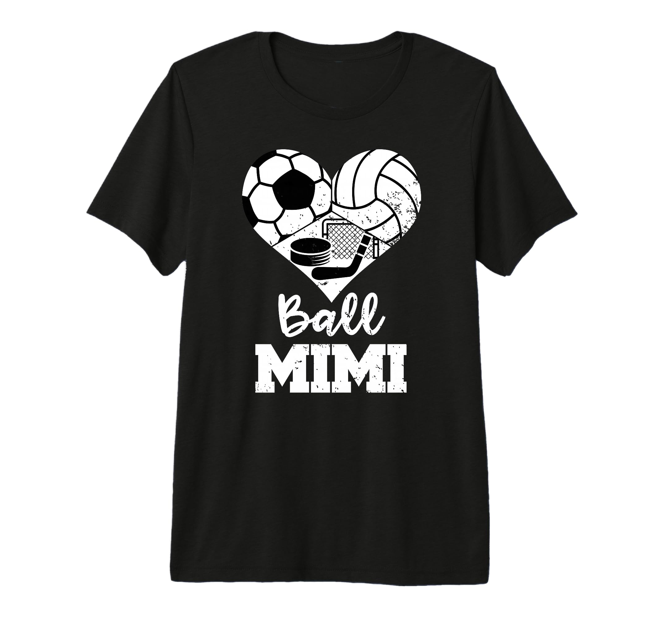 Ball Mimi Funny Soccer Volleyball T-Shirt - Custom Art Print for Adults