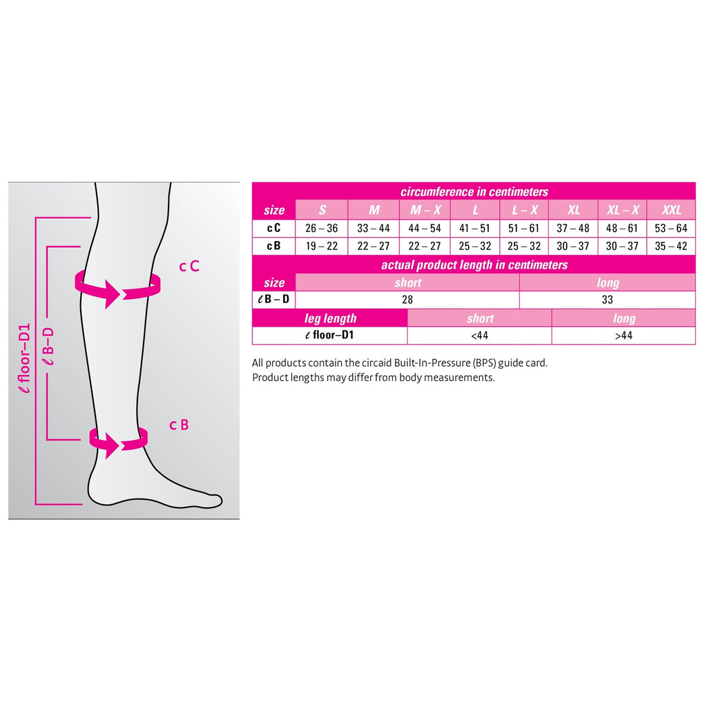 Juxtalite Lower Leg Compression System, Short, Large CJL1S003