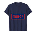 Norway Football Soccer T-Shirt - Minimalist Print Unisex