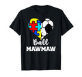 Autism Soccer Mawmaw Funny Autism T-Shirt - Aesthetic Graphic for Adults