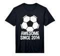 Awesome Since 2014 12Th Birthday 12 Year T-Shirt - Graphic Print Unisex