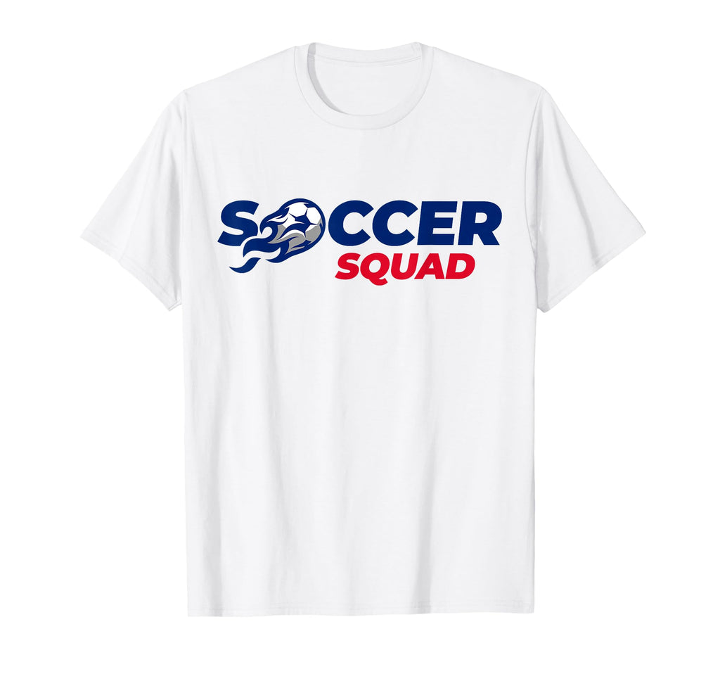 Soccer Squad Stuff Soccer Player Stuff T-Shirt - Graphic Print for Adults