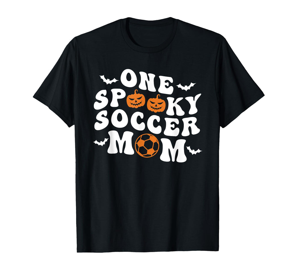 One Spooky Soccer Mom Halloween T-Shirt - Custom Art Print Men Women
