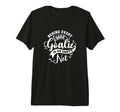 Behind Every Good Goalie Is Empty T-Shirt - Fun Novelty Design for Adults