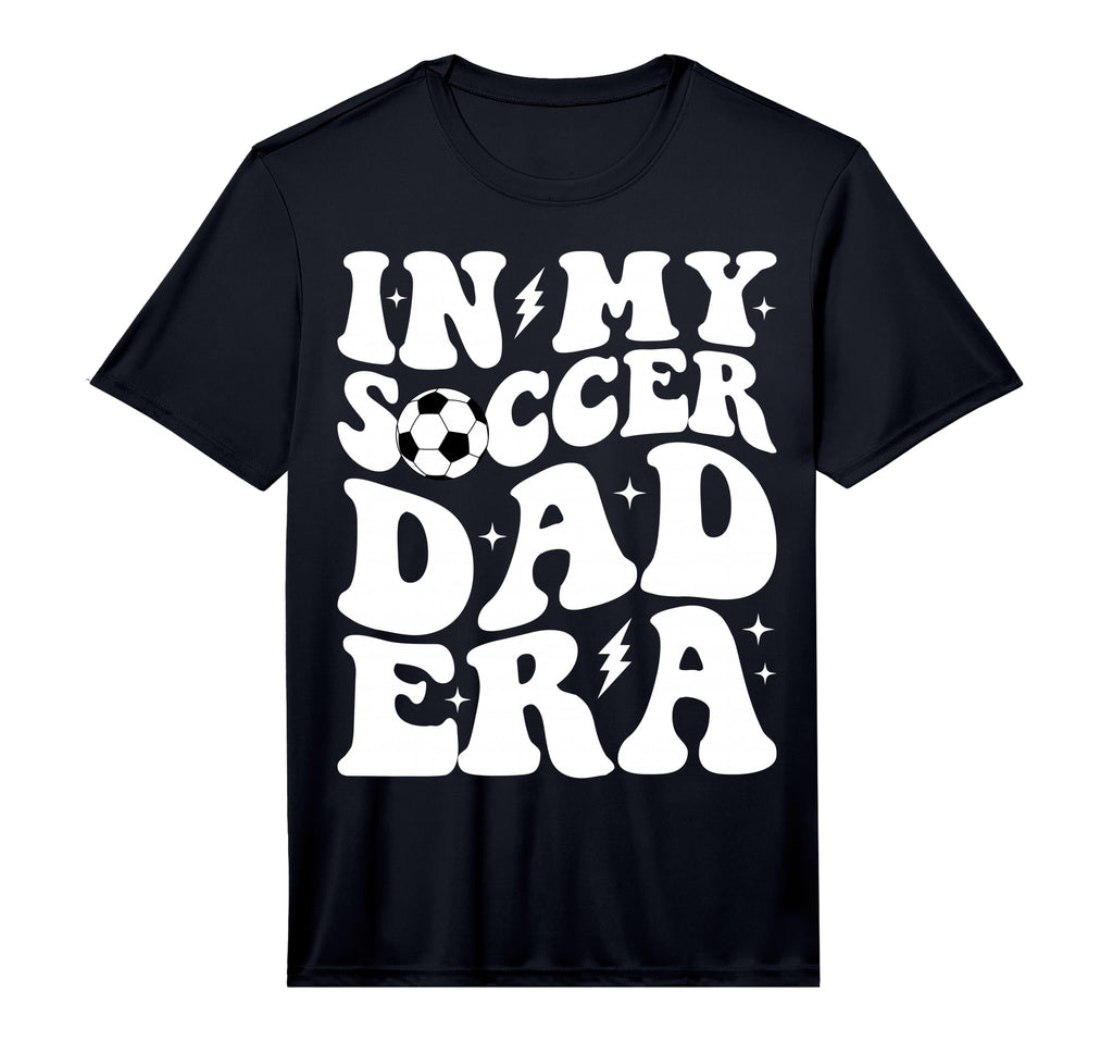 Groovy My Soccer Dad Era Performance T-Shirt - Novelty Apparel for Adults