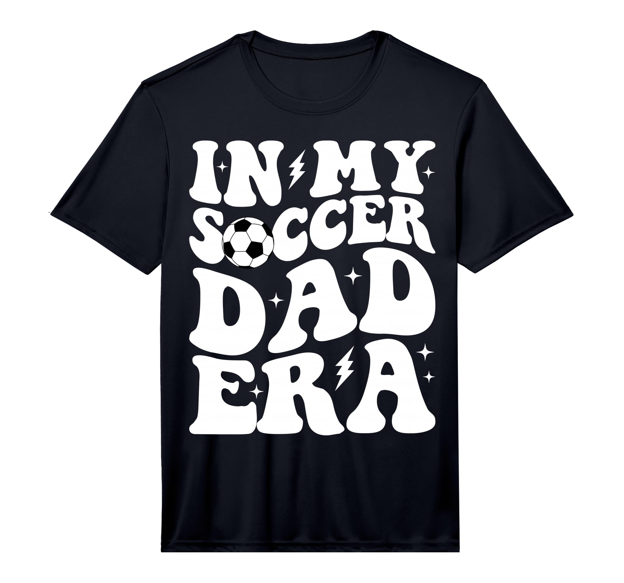 Groovy My Soccer Dad Era Performance T-Shirt - Novelty Apparel for Adults
