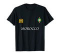 Morocco Flag Moroccan Soccer Morocco T-Shirt - Novelty Apparel Unisex