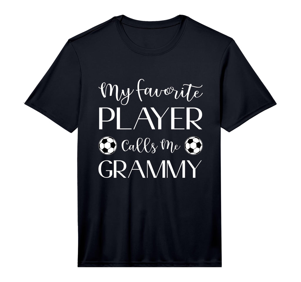 Mens Soccer My Favorite Player Calls T-Shirt - Minimalist Print for Adults