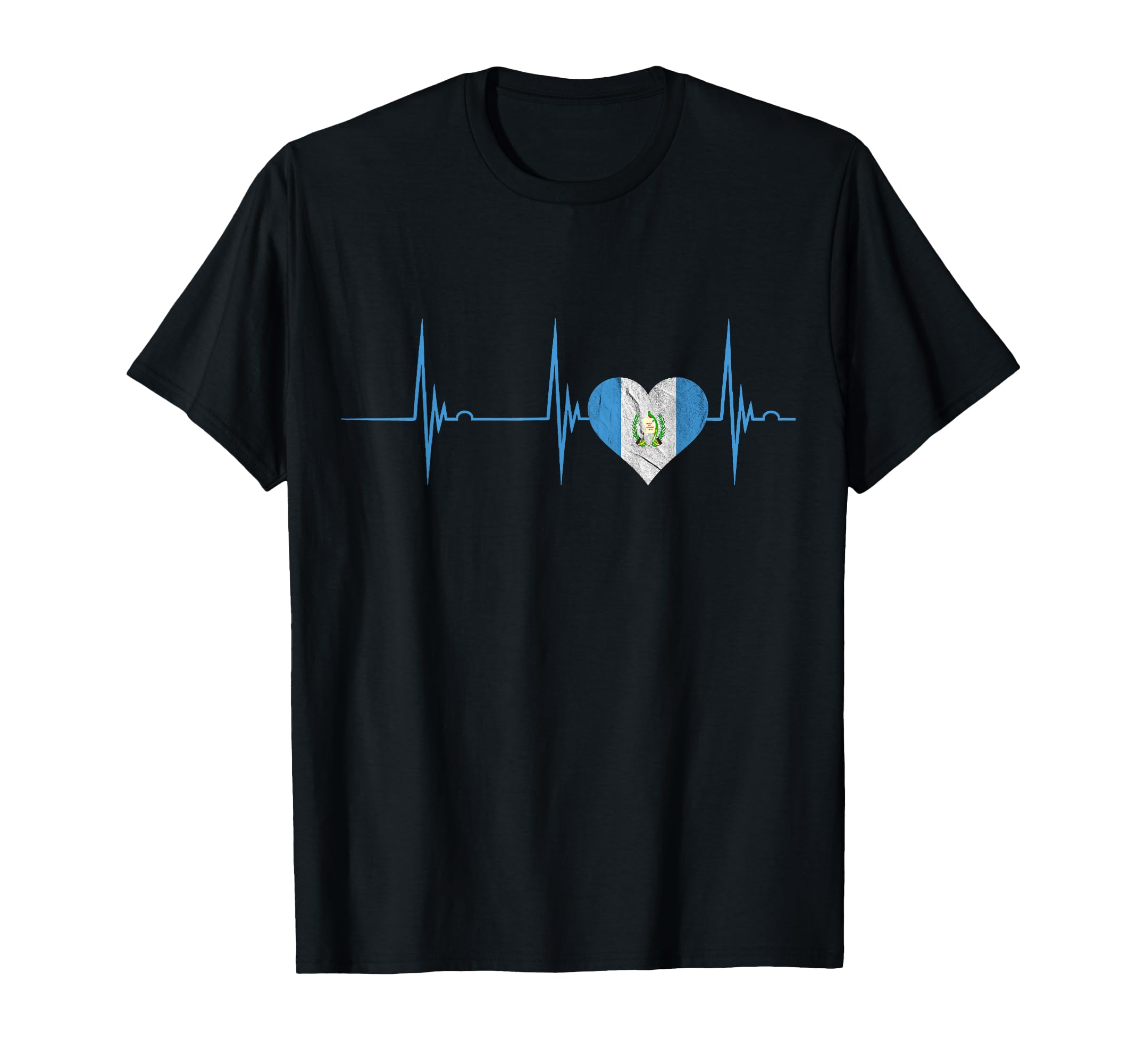 Guatemala Heart Guatemalan T-Shirt - Fun Novelty Design Men Women