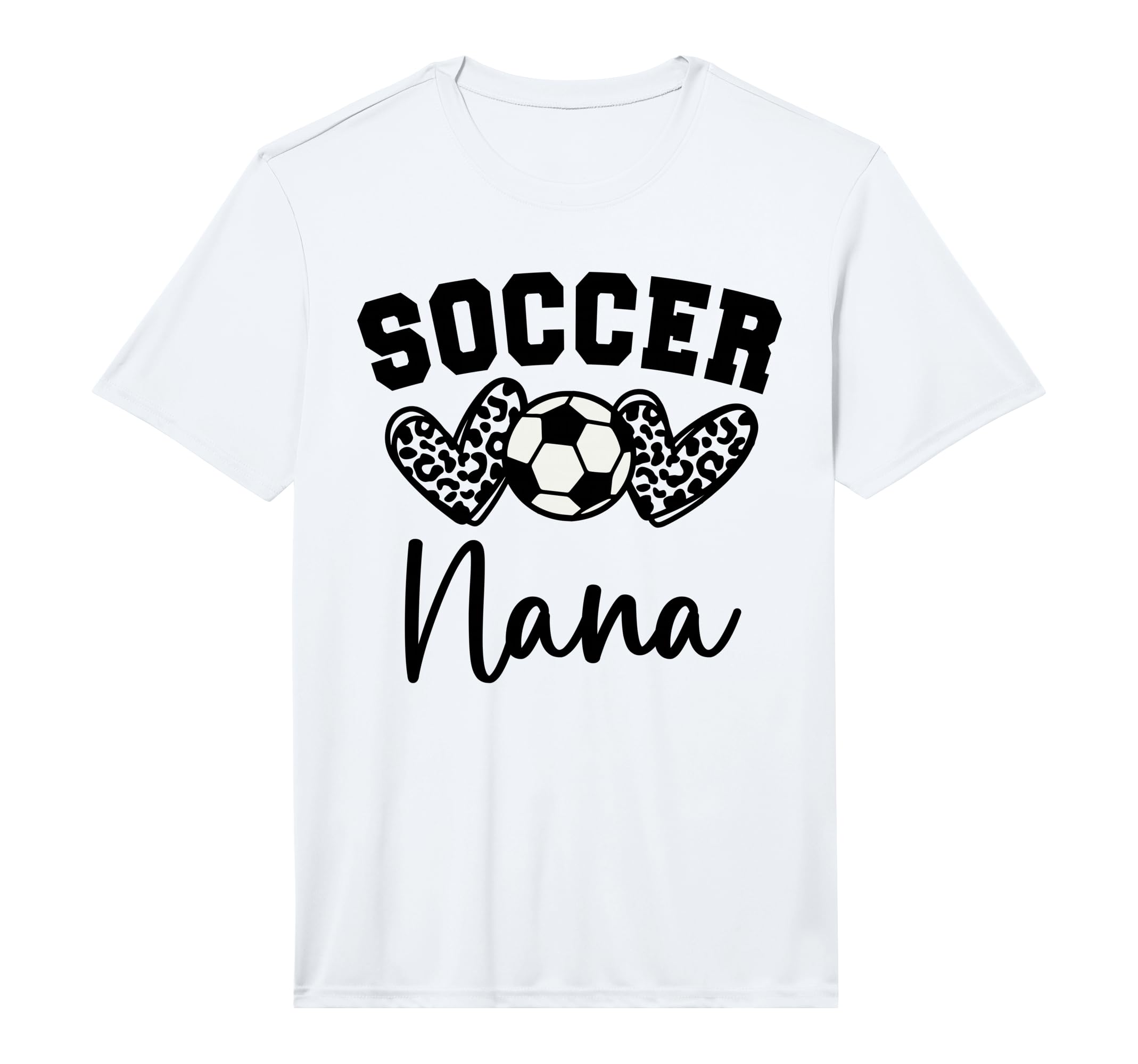 Soccer Nana Matching Family Soccer T-Shirt - Casual Everyday Wear Unisex