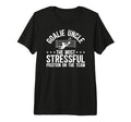 Mens Funny Soccer Goalie Uncle T-Shirt - Streetwear Style for Adults