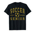 Soccer Senior Night Soccer Senior 2026 T-Shirt - Minimalist Print Unisex