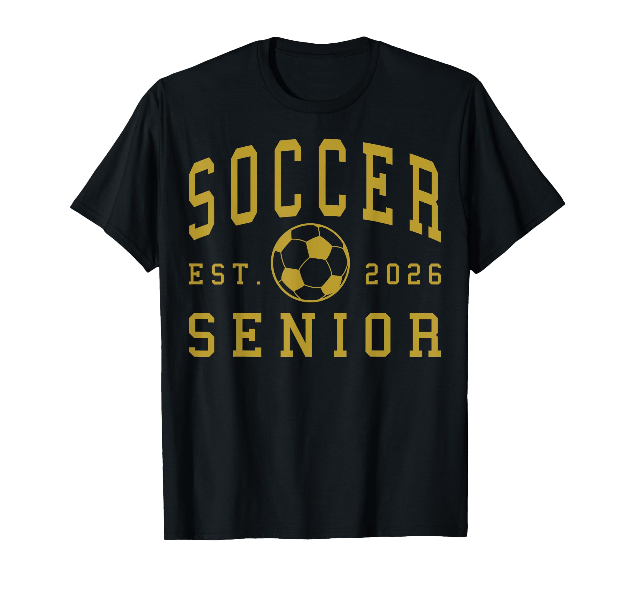 Soccer Senior Night Soccer Senior 2026 T-Shirt - Minimalist Print Unisex