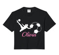 Olivia Name Soccer Personalized Gift Hoodie - Minimalist Print Men Women