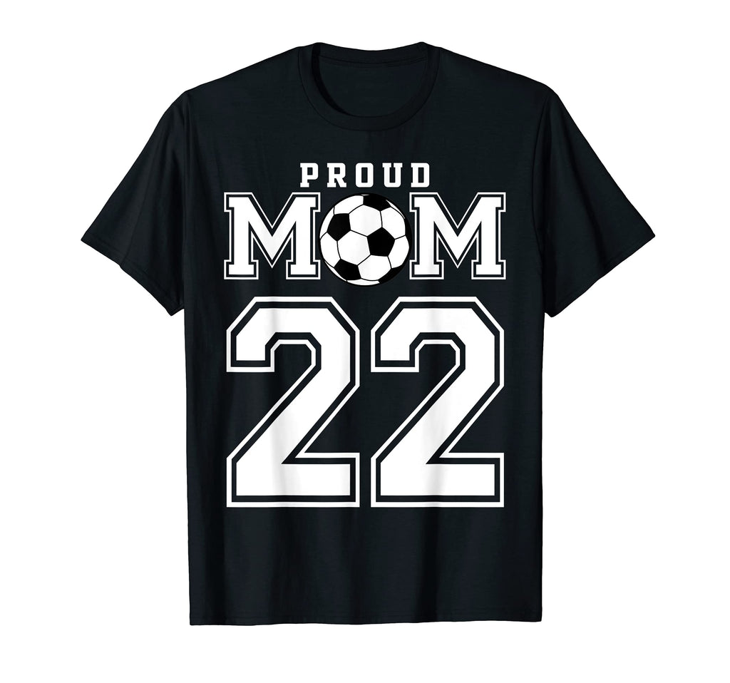 Number 22 Custom Proud Soccer Futbol T-Shirt - Casual Everyday Wear Unisex