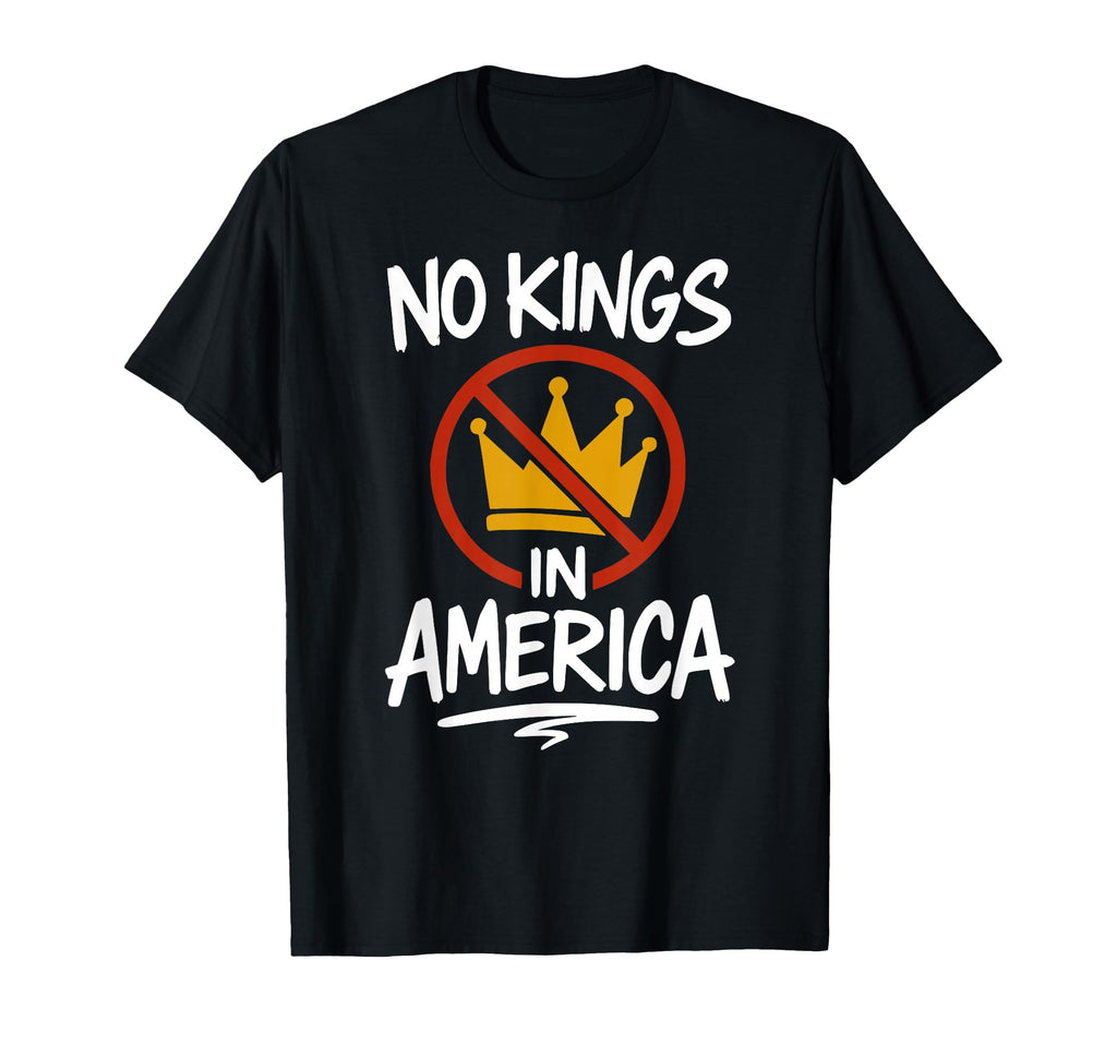 No Kings America No Crown T-Shirt - Trendy Graphic for Adults