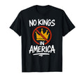 No Kings America No Crown T-Shirt - Trendy Graphic for Adults