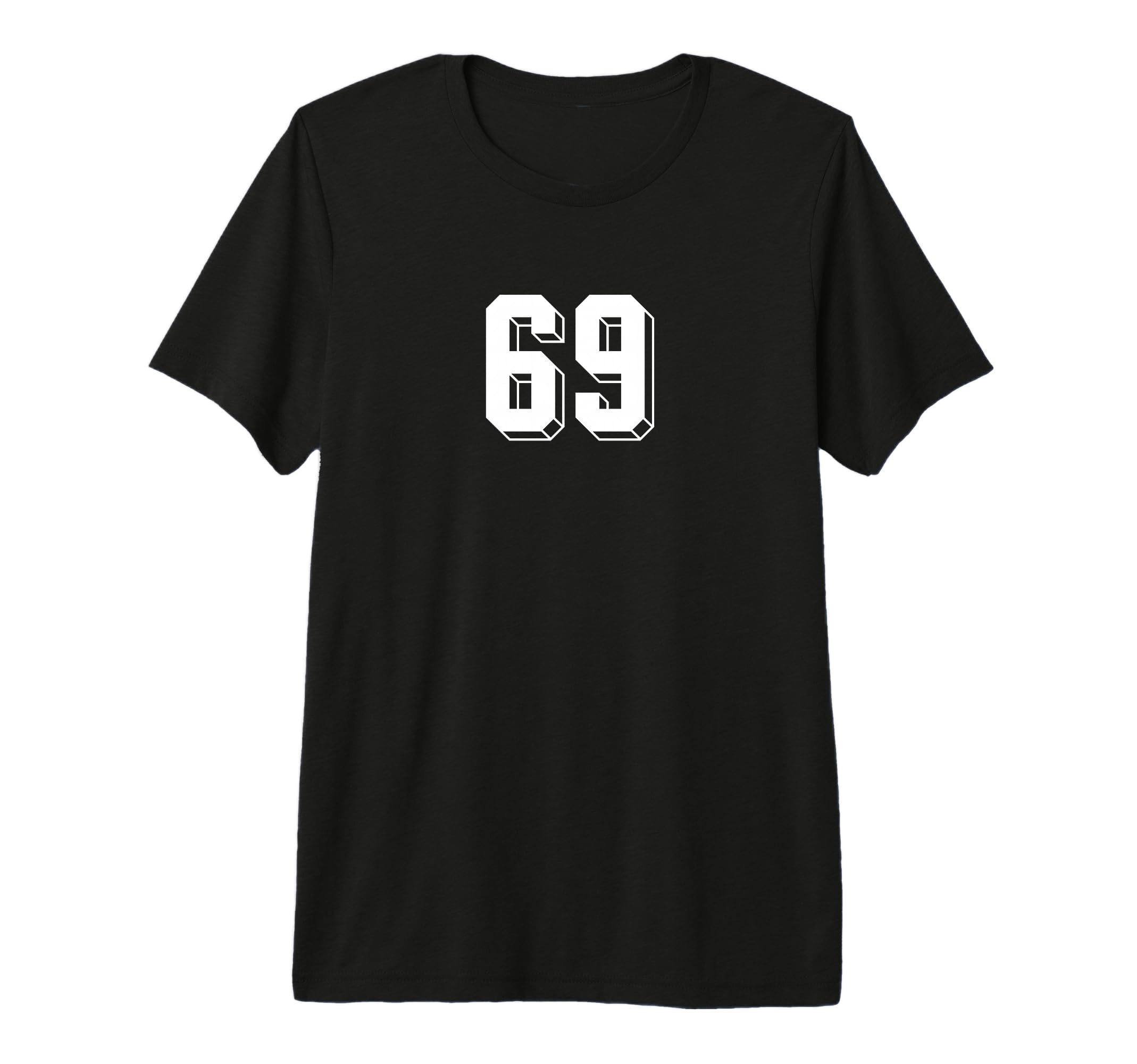 Number 69 80S 90S Soccer Team Jersey T-Shirt - Unique Graphic Men Women