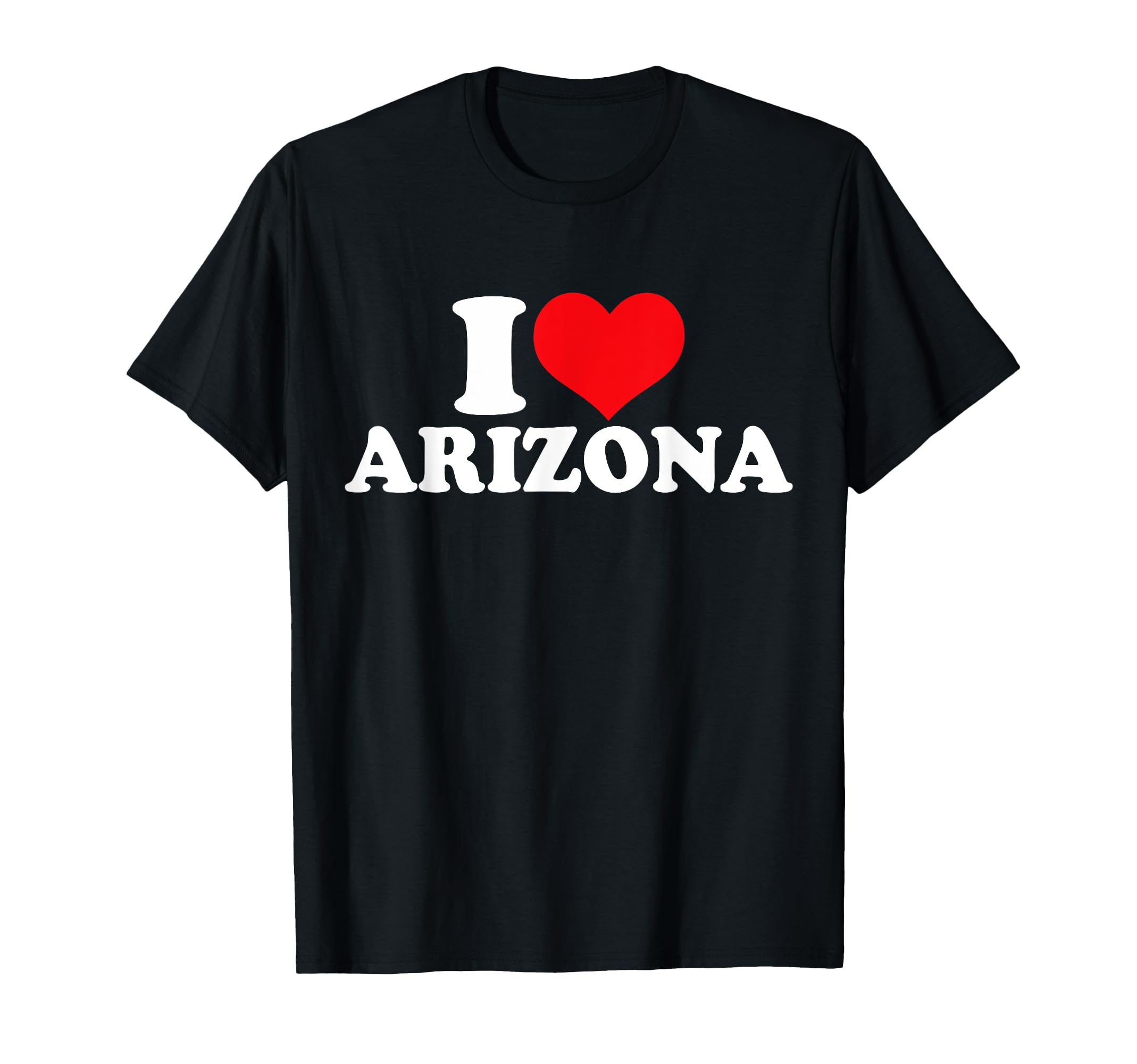 I Love Arizona I Heart Arizona T-Shirt - Custom Art Print for Adults