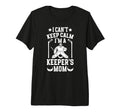 Im Hockey Keeper Mom Ice Hockey T-Shirt - Custom Art Print for Adults