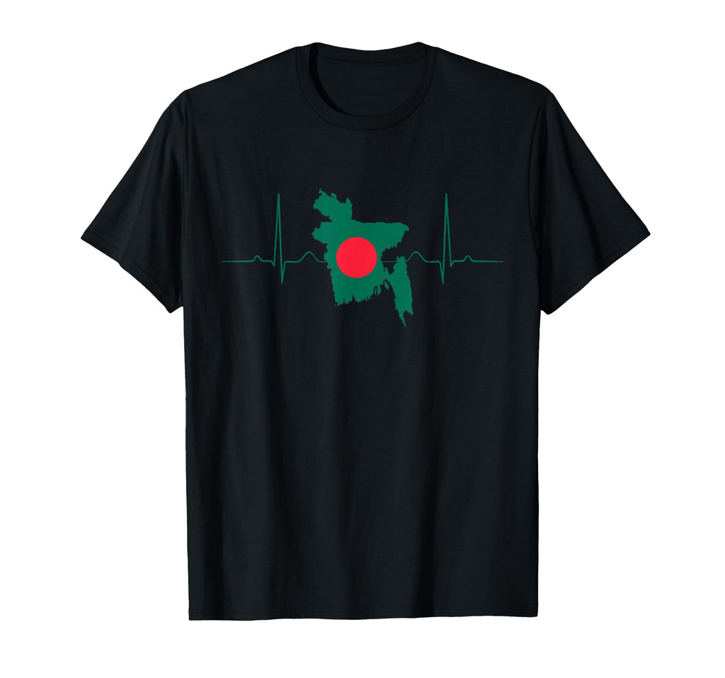 Bangladesh Heart Bangladeshi T-Shirt - Custom Art Print for Adults