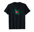 Bangladesh Heart Bangladeshi T-Shirt - Custom Art Print for Adults