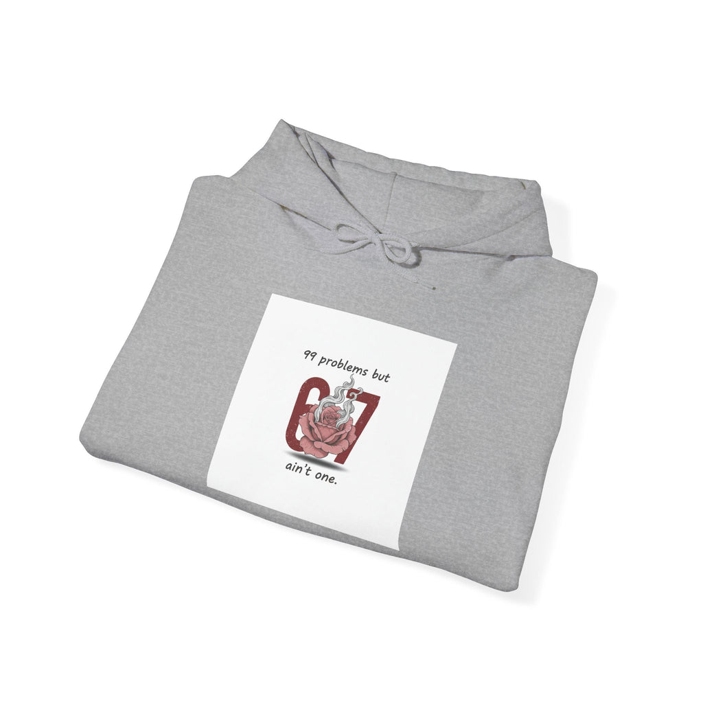 Weird Cupid Heart Hoodie | quirky heart, chaotic love design
