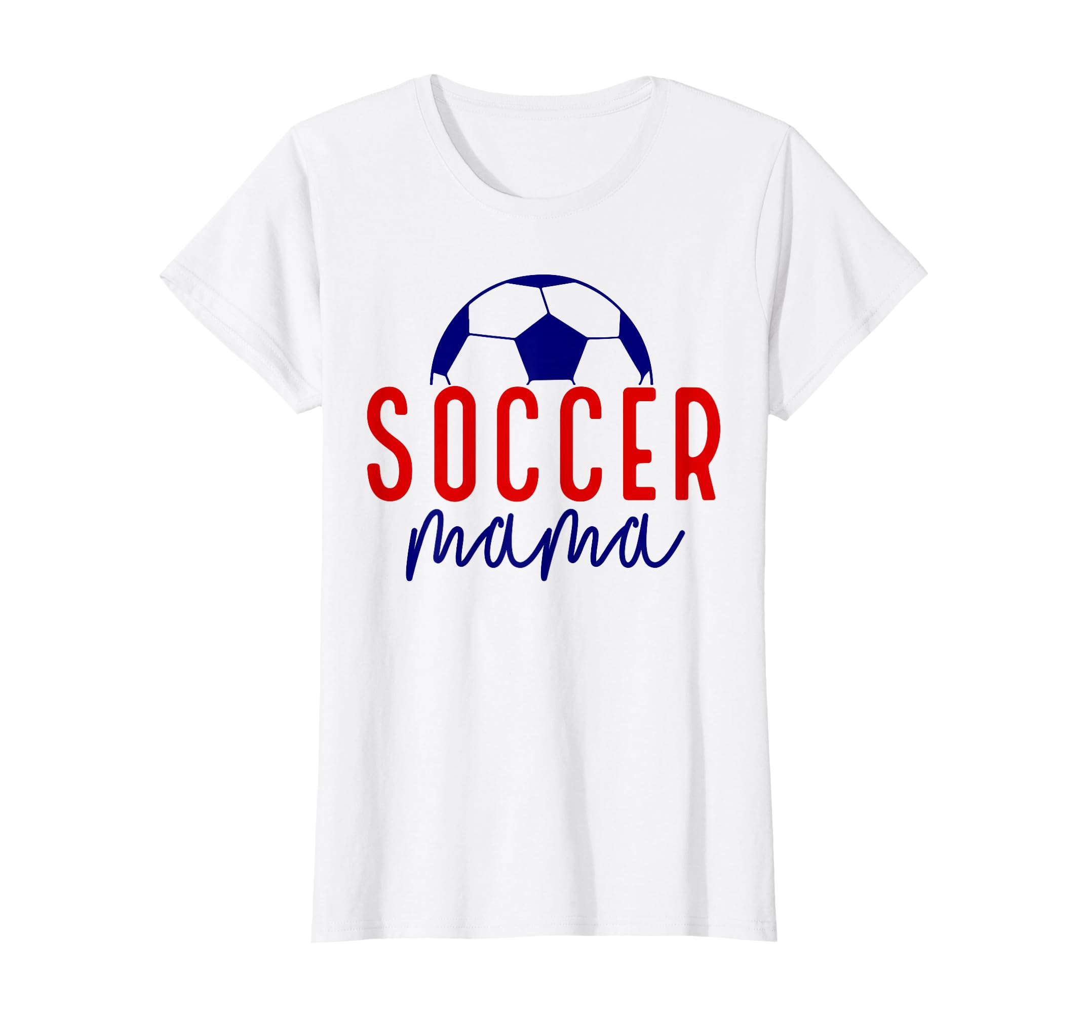 Soccer Mama Soccer Mom Mother Mommy T-Shirt - Fun Novelty Design Men Women
