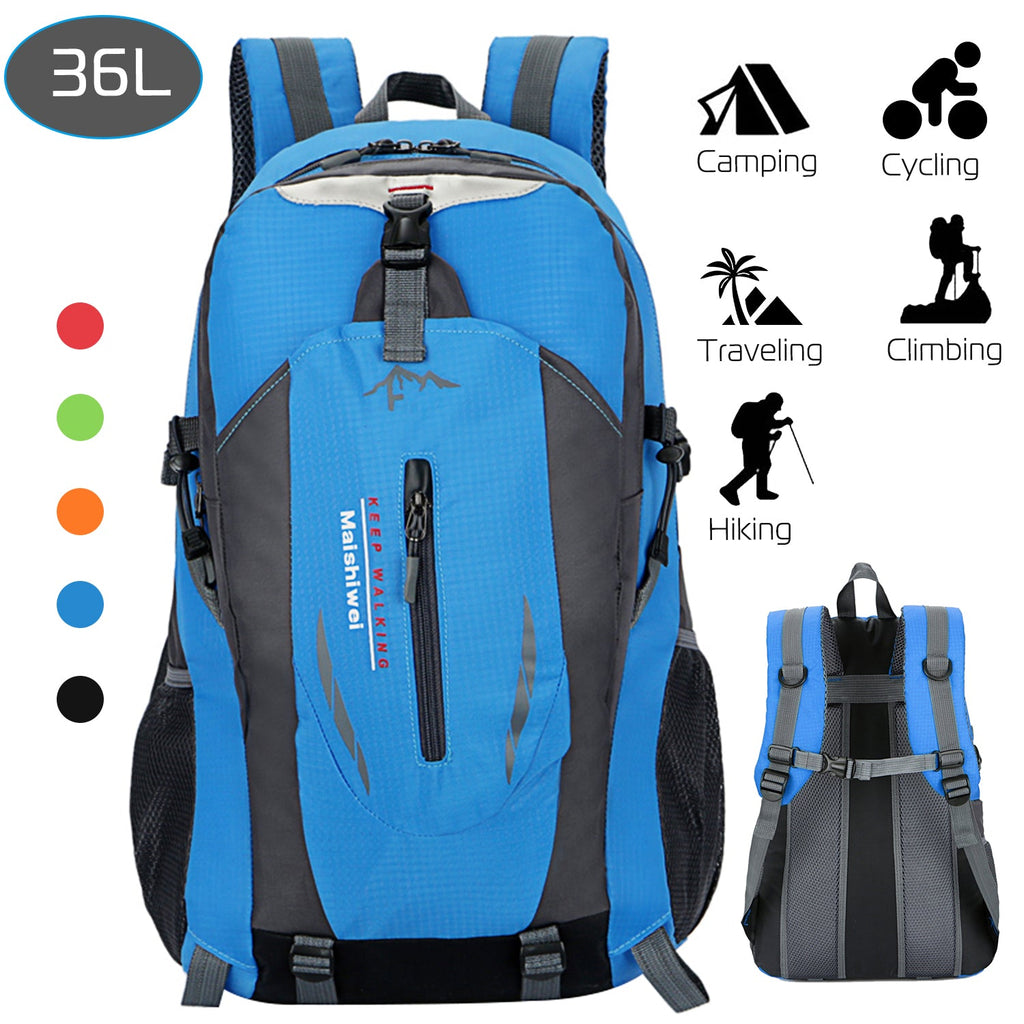 36L Outdoor Backpack Waterproof Daypack Travel Knapsack