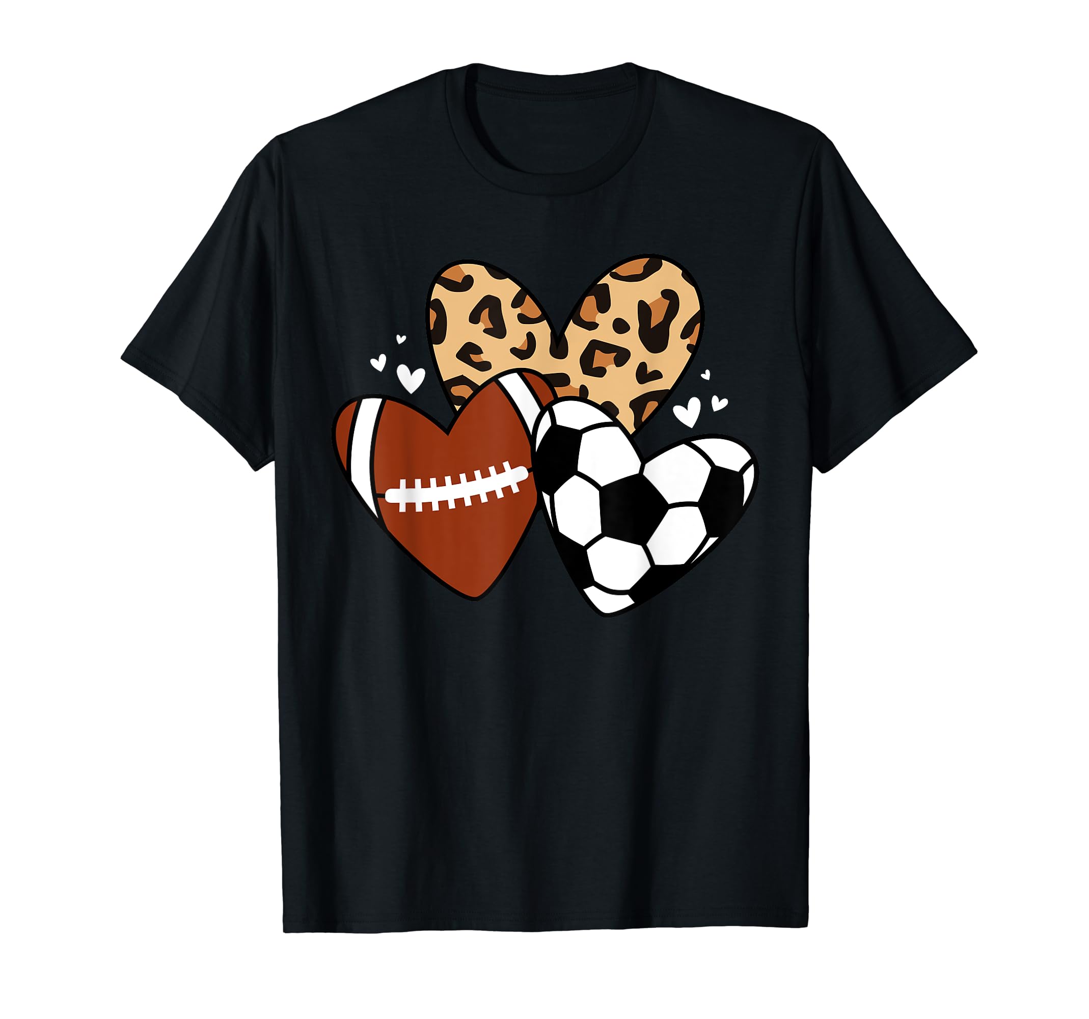 Soccer Football Heart Funny Soccer T-Shirt - Aesthetic Graphic Unisex