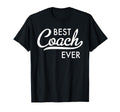 Best Coach Ever T-Shirt - Graphic Print Men Women
