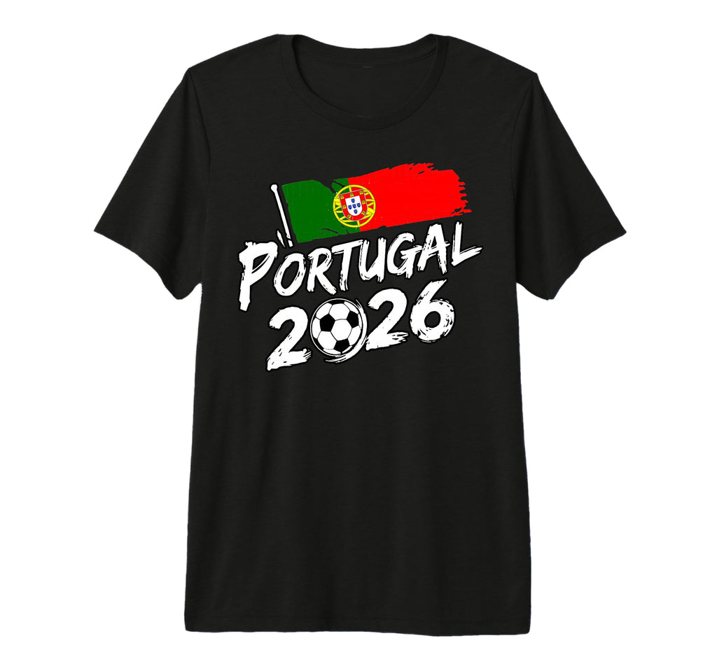 Portugal Football Soccer Game Player Fan T-Shirt - Minimalist Print Unisex
