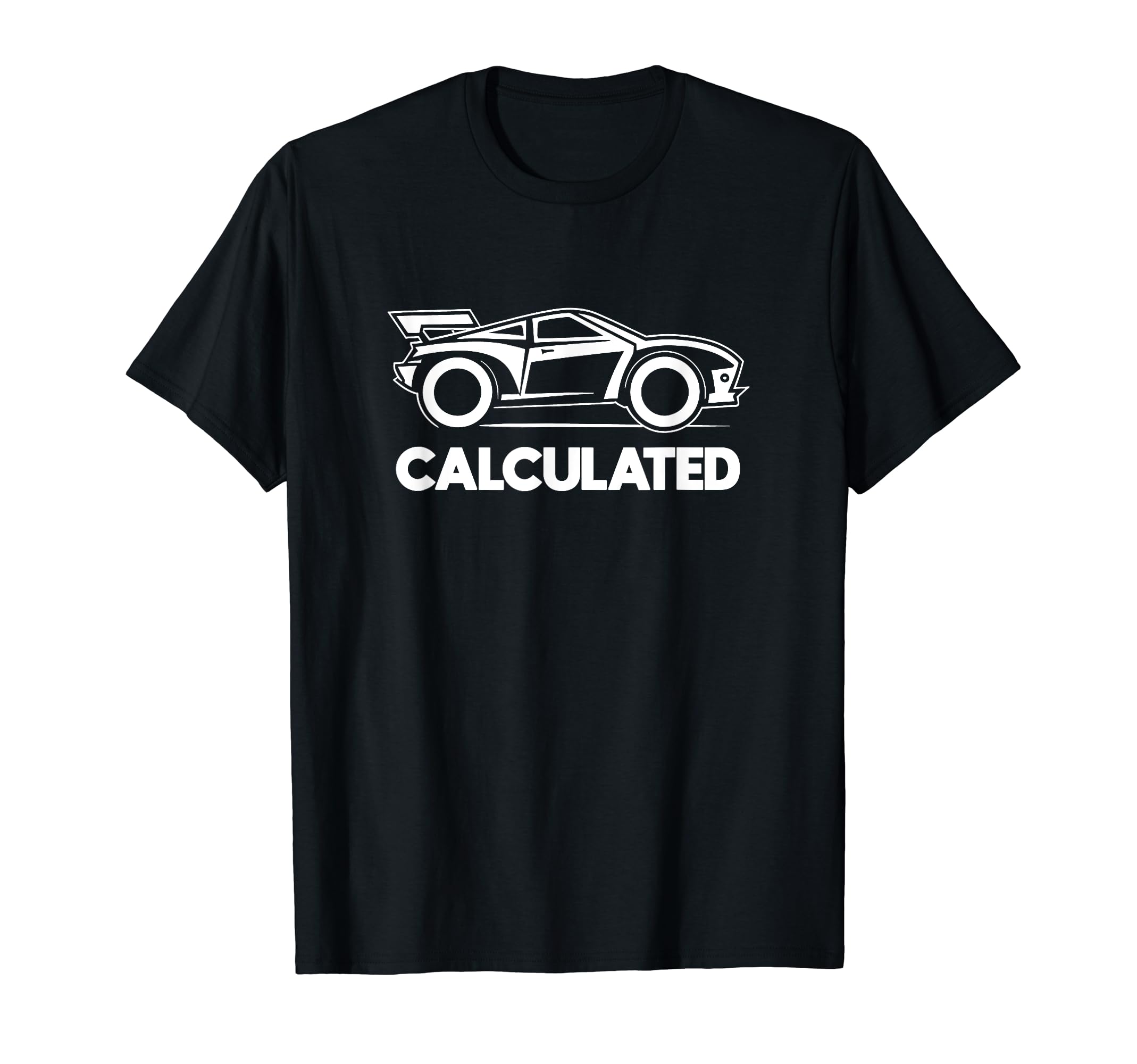 Rocket Soccer Rc Car Gamer Calculated T-Shirt - Novelty Apparel Men Women